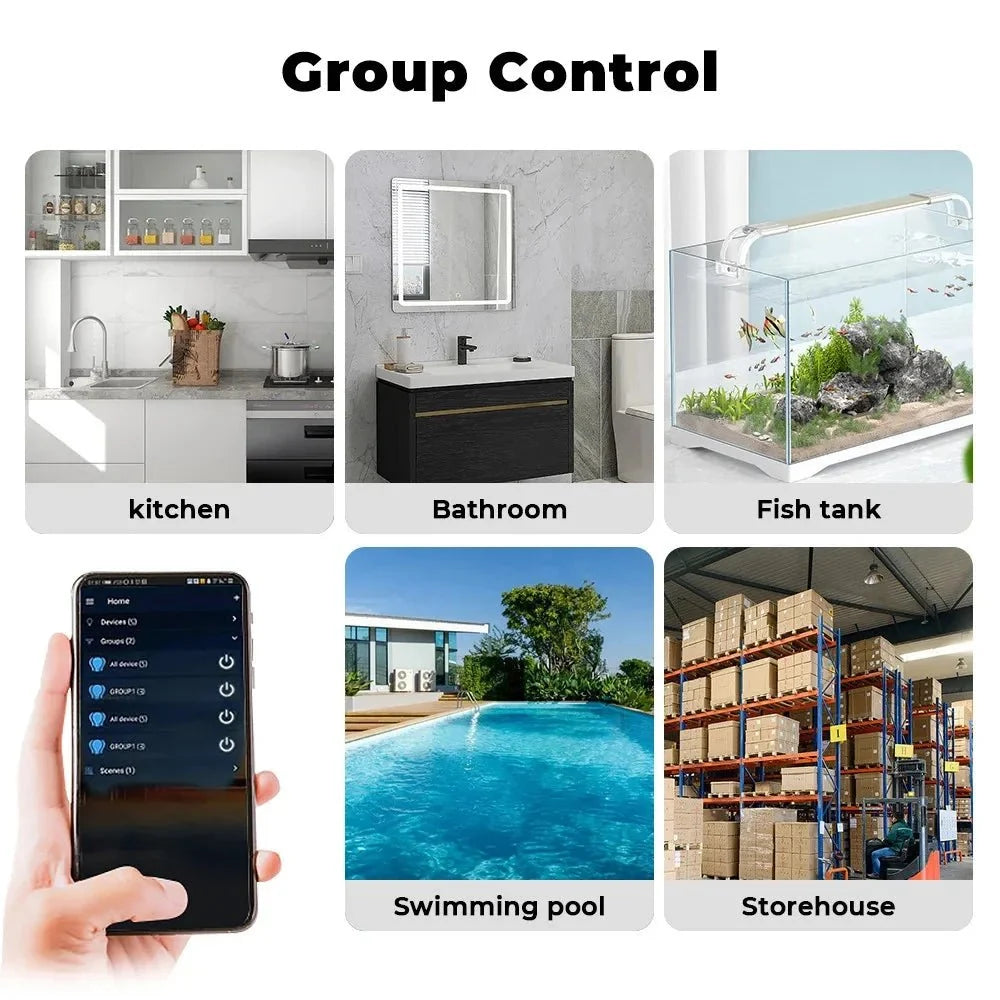 Smart Water Leak Sensor | Flood Detector with Remote Monitoring