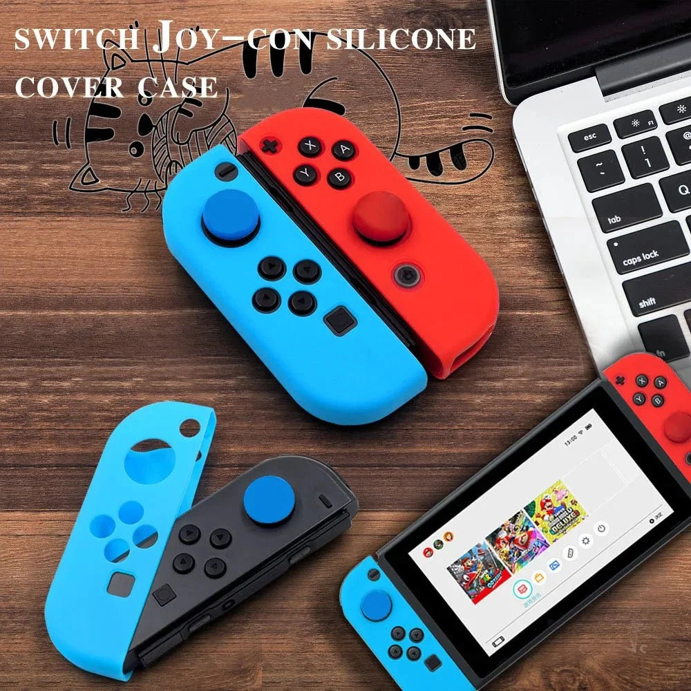 Switch Joy-Con Silicone Case | Protective Grip Cover for Nintendo Switch & Switch OLED