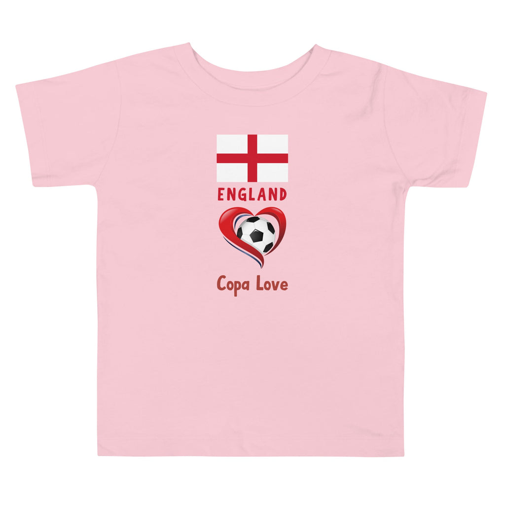 ENGLAND - Copa Love Toddler Short Sleeve Tee