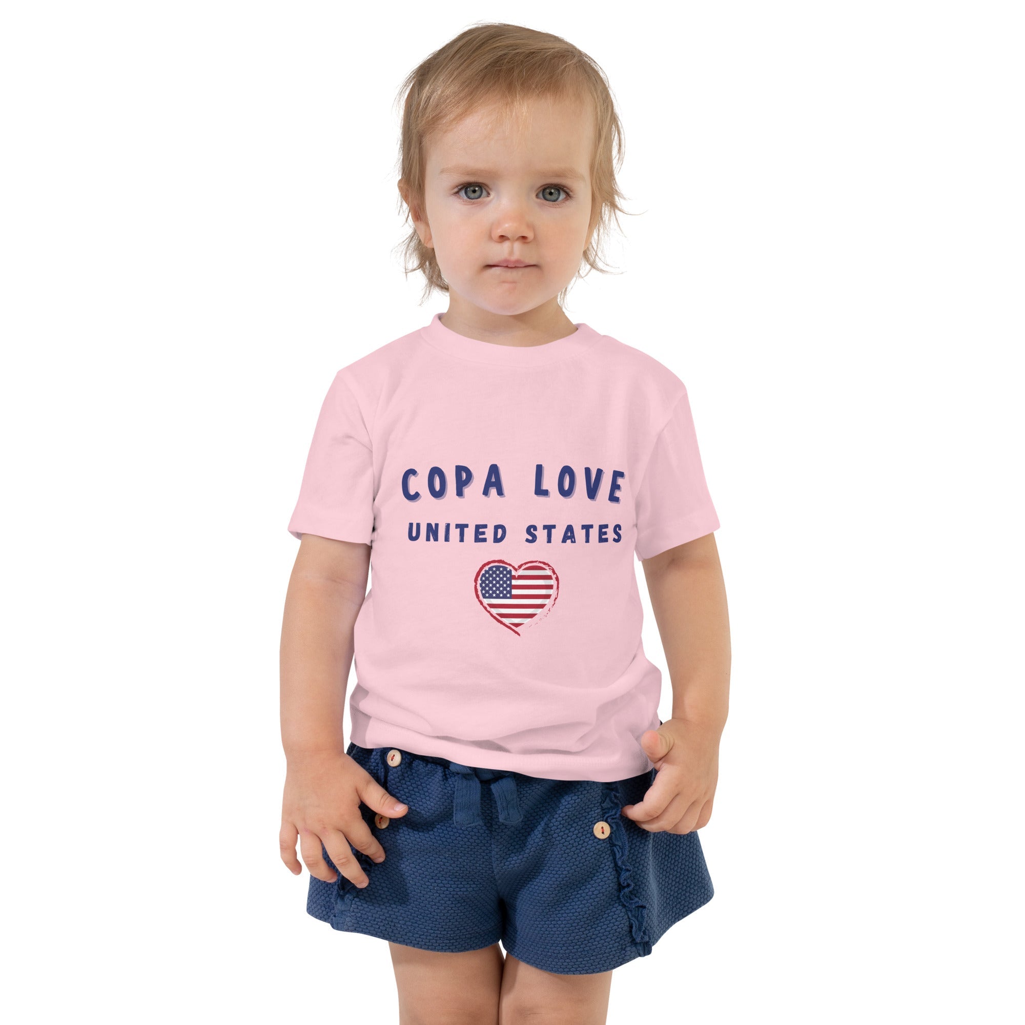 Unites States - Copa Love Toddler Short Sleeve Tee