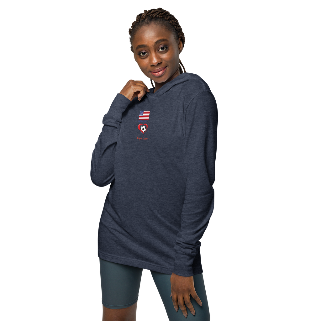 USA - Copa Love Hooded long-sleeve tee