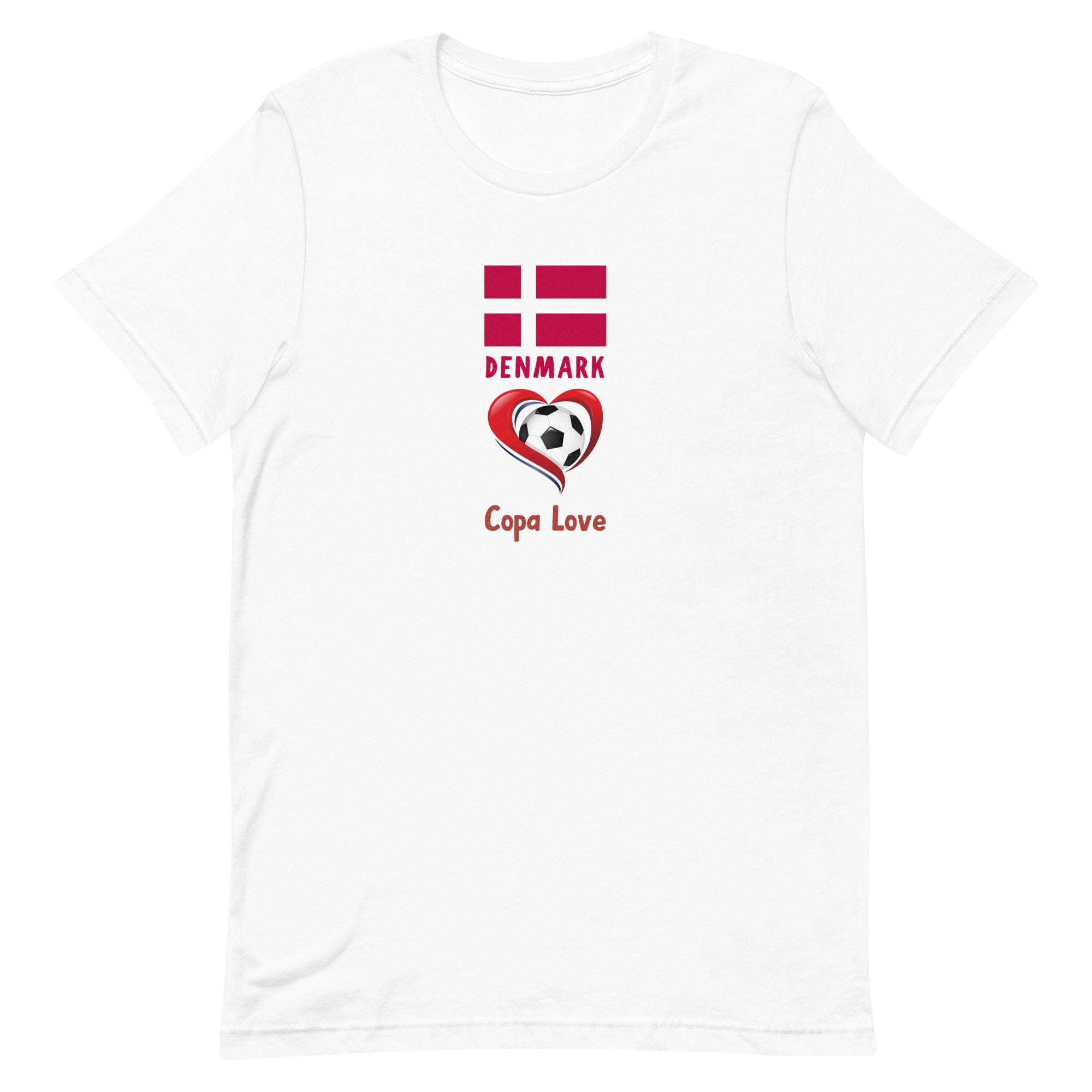 DENMARK - Copa Love Unisex t-shirt
