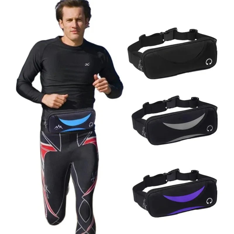 Unisex Waterproof Running Waist Bag | Lightweight Sports Belt for Phone & Essentials