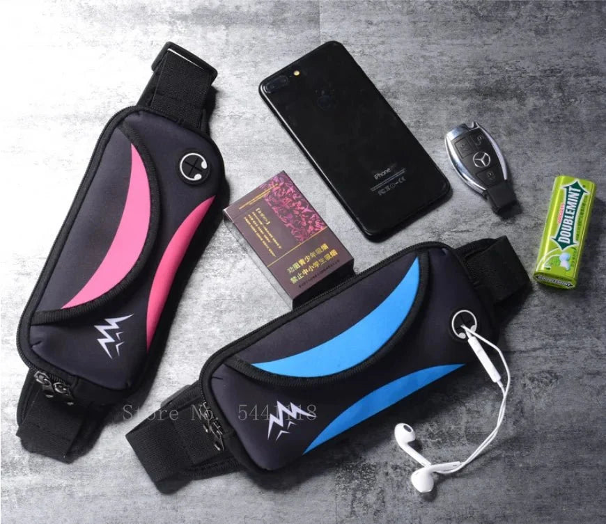 Unisex Waterproof Running Waist Bag | Lightweight Sports Belt for Phone & Essentials
