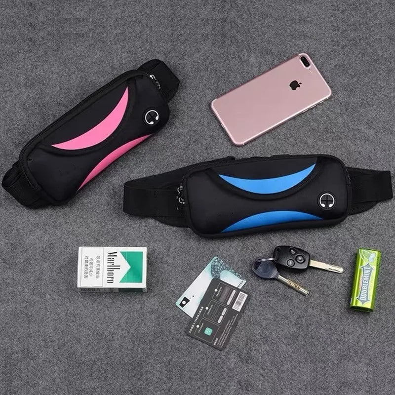 Unisex Waterproof Running Waist Bag | Lightweight Sports Belt for Phone & Essentials
