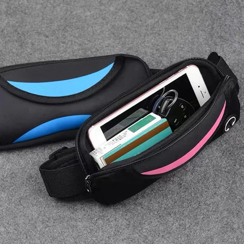 Unisex Waterproof Running Waist Bag | Lightweight Sports Belt for Phone & Essentials