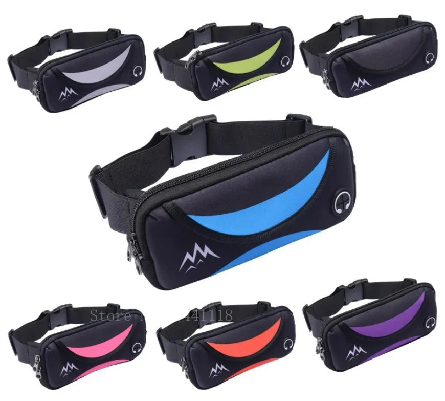 Unisex Waterproof Running Waist Bag | Lightweight Sports Belt for Phone & Essentials
