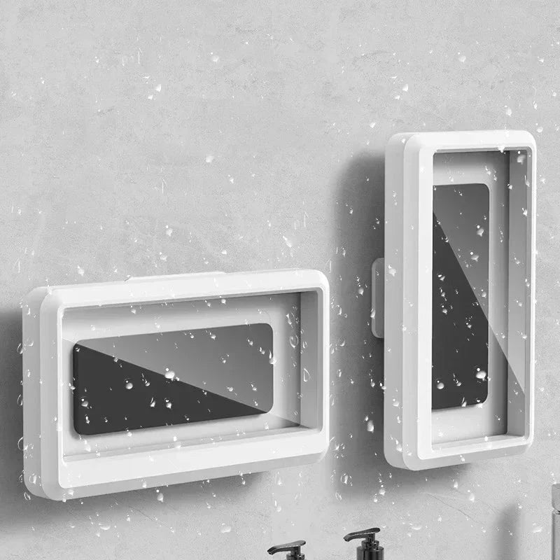Universal Waterproof Shower Phone Holder | Anti-Fog Wall Mount Case