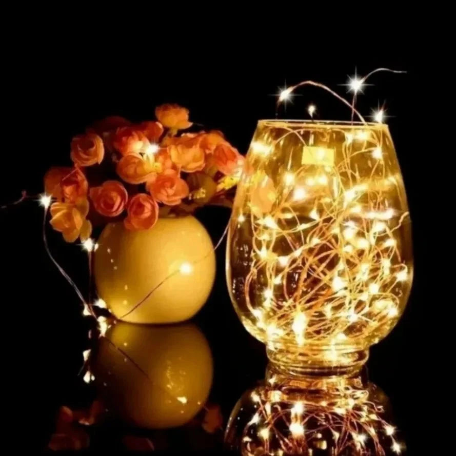 USB LED String Lights | Waterproof Copper Wire Fairy Garland