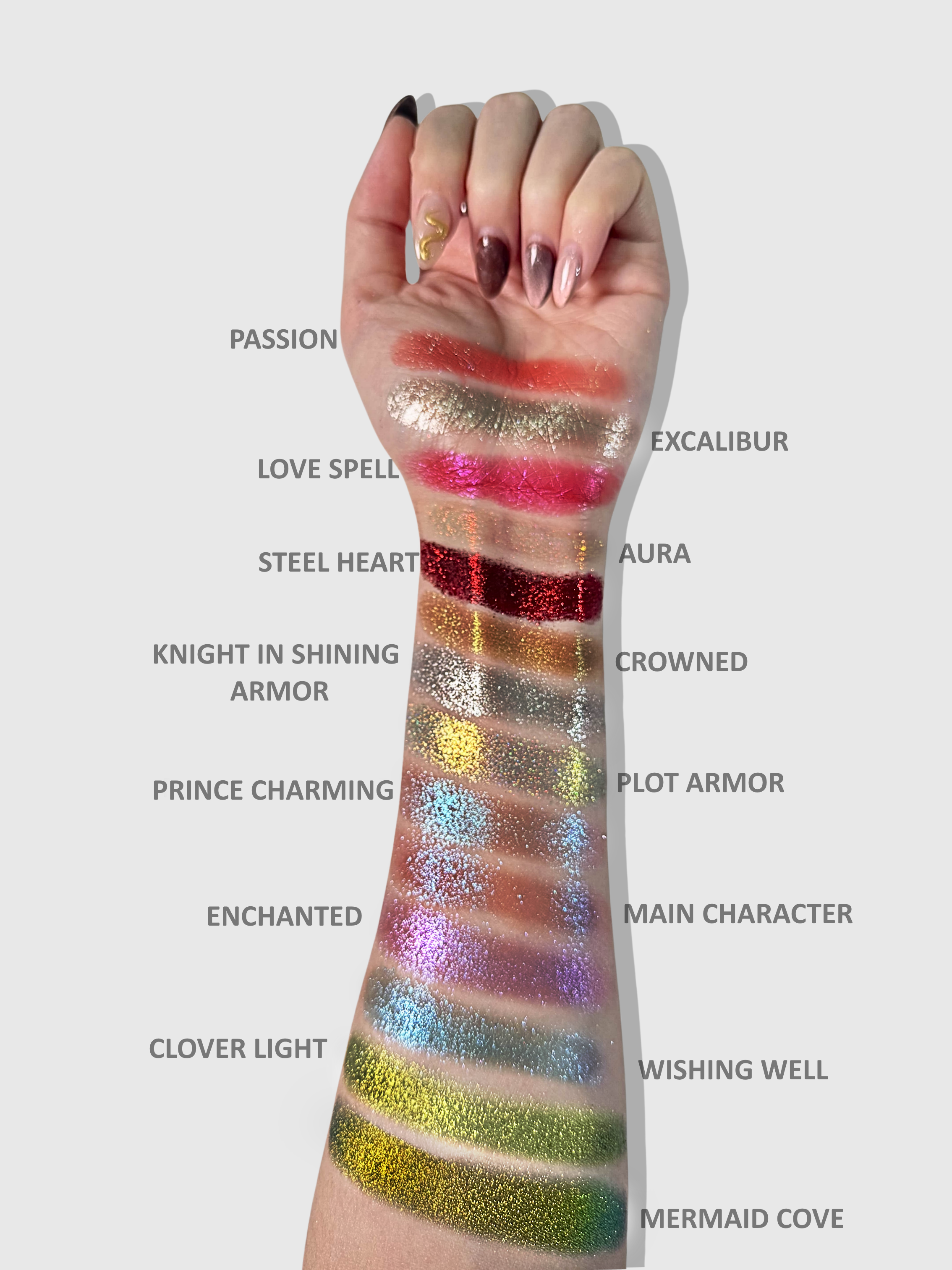 Crown - Pressed pigment