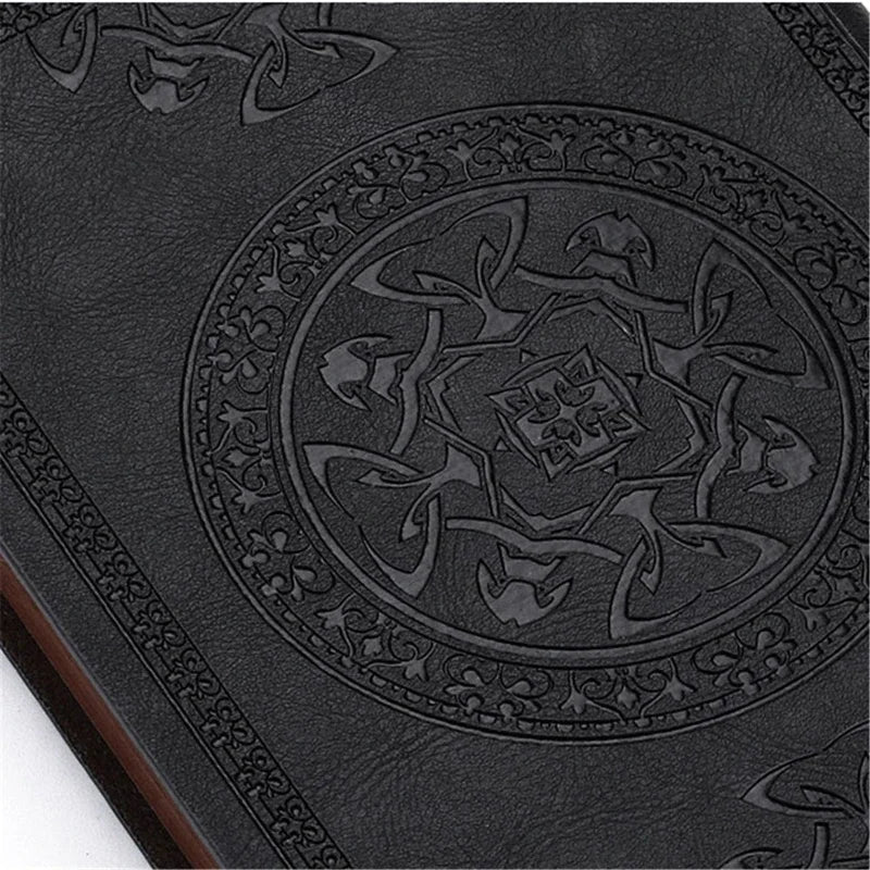 Vintage Leather Notebook | A6 Portable Diary and Journal for Daily Writing