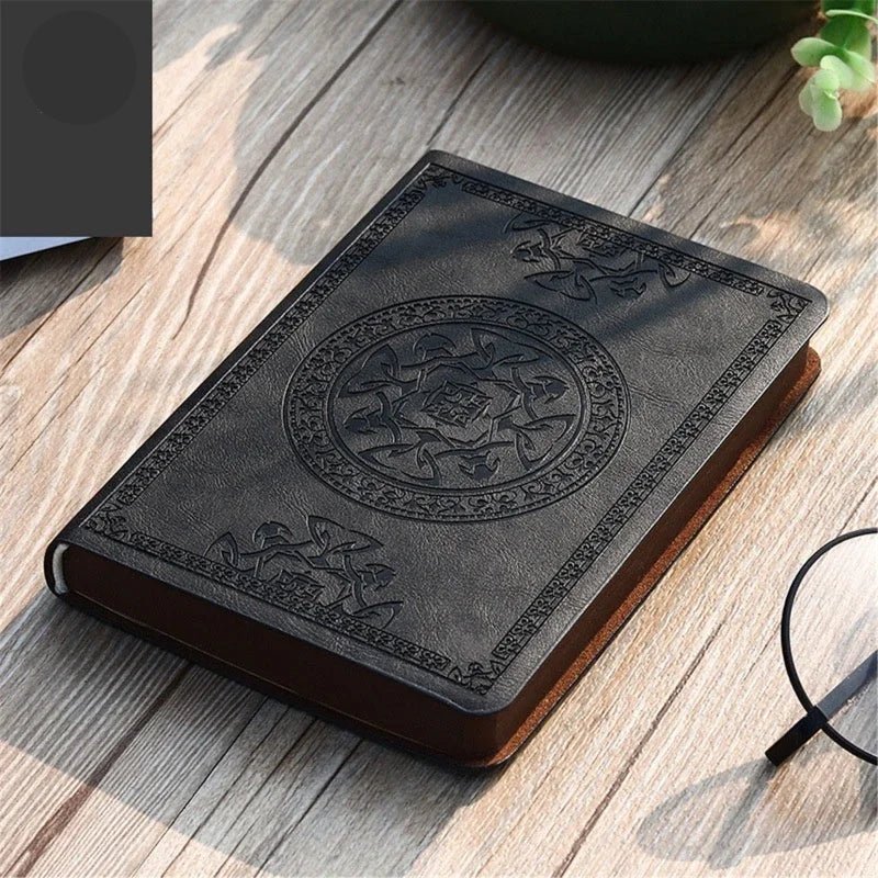Vintage Leather Notebook | A6 Portable Diary and Journal for Daily Writing