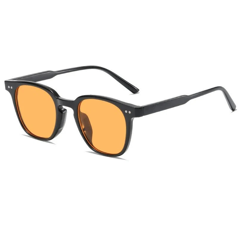 Vintage Square Sunglasses | Retro Mirror Eyewear for Men and Women