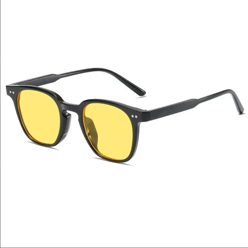 Vintage Square Sunglasses | Retro Mirror Eyewear for Men and Women